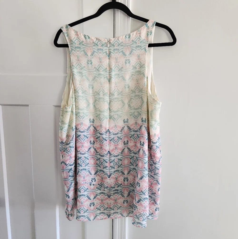 CAbi Multicolor Sleeveless Blouse - Picture 2 of 5